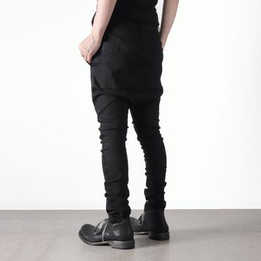 Stretch Denim Sarrouel Skinny　BLACK No.16