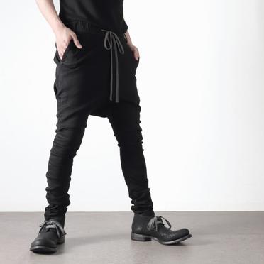 Stretch Denim Sarrouel Skinny　BLACK No.19