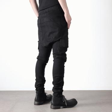 Cargo Sarrouel Skinny　BLACK No.18