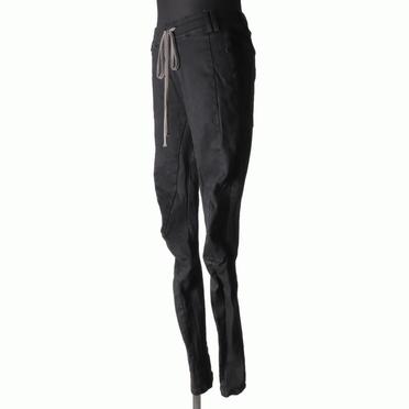 Anatomical Fitted Long Pants　BLACK No.2