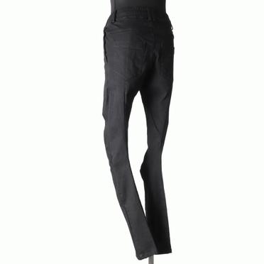 Anatomical Fitted Long Pants　BLACK No.4