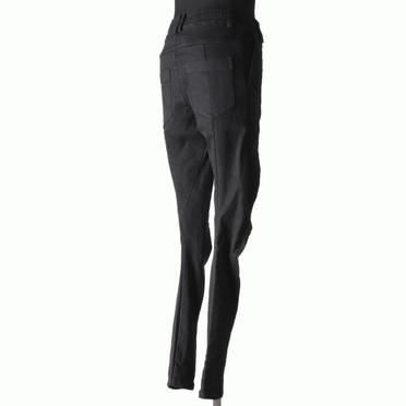 Anatomical Fitted Long Pants　BLACK No.6