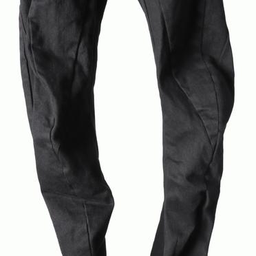 Anatomical Fitted Long Pants　BLACK No.12