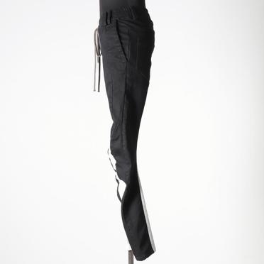 Anatomical Fitted Long Pants　BK×WH No.3