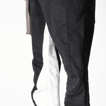 Anatomical Fitted Long Pants　BK×WH No.11