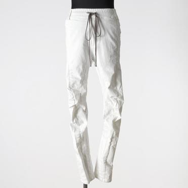 Anatomical Fitted Long Pants　WHITE No.1
