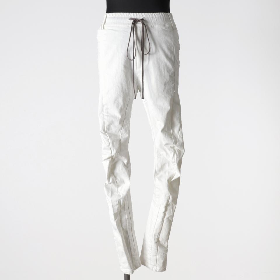 Anatomical Fitted Long Pants　WHITE