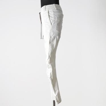 Anatomical Fitted Long Pants　WHITE No.3