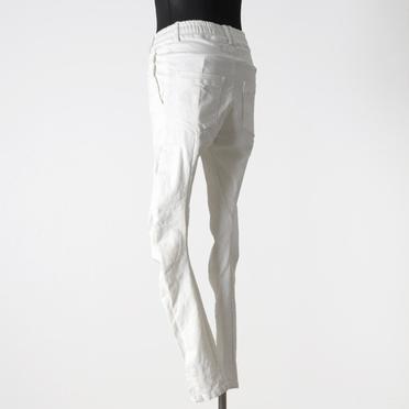 Anatomical Fitted Long Pants　WHITE No.4