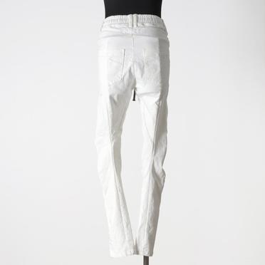 Anatomical Fitted Long Pants　WHITE No.5