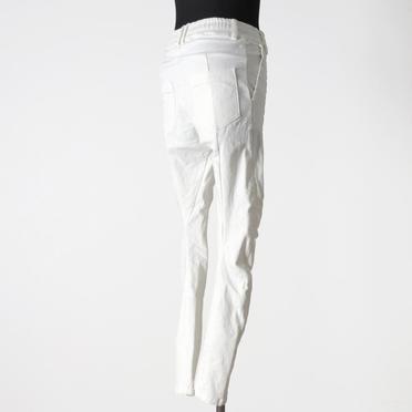Anatomical Fitted Long Pants　WHITE No.6