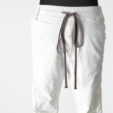Anatomical Fitted Long Pants　WHITE No.8