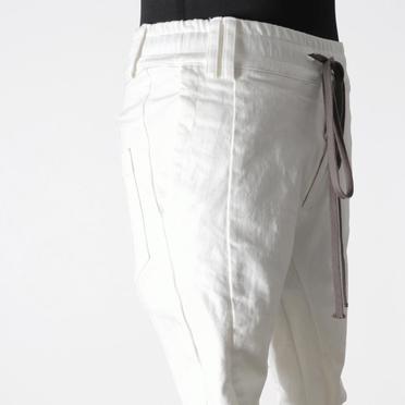 Anatomical Fitted Long Pants　WHITE No.9