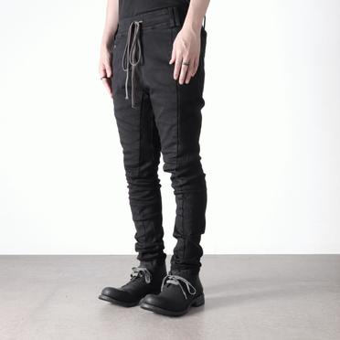 Anatomical Fitted Long Pants　BLACK No.16