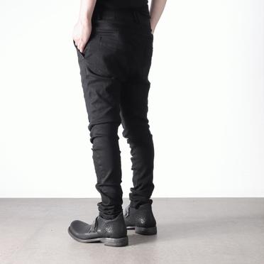Anatomical Fitted Long Pants　BLACK No.18