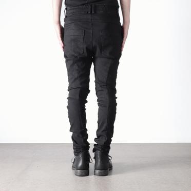Anatomical Fitted Long Pants　BLACK No.19
