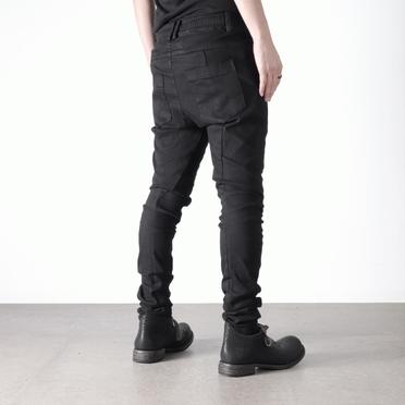 Anatomical Fitted Long Pants　BLACK No.20