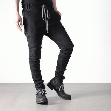 Anatomical Fitted Long Pants　BLACK No.21