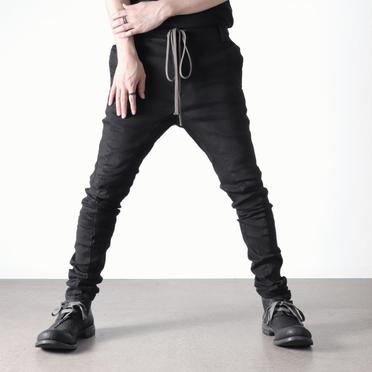 Anatomical Fitted Long Pants　BLACK No.22