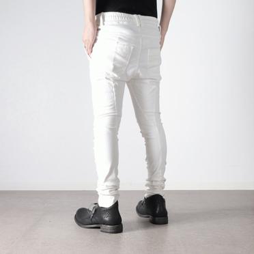 Anatomical Fitted Long Pants　WHITE No.17