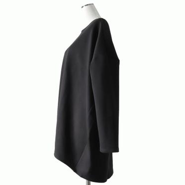 boat neck cocoon P/O　BLACK No.3