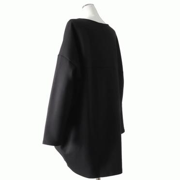 boat neck cocoon P/O　BLACK No.4