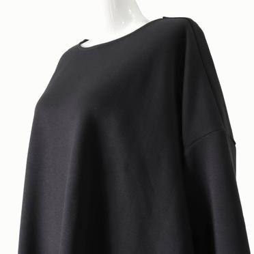 boat neck cocoon P/O　BLACK No.8