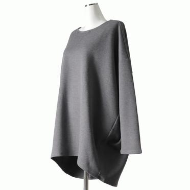 boat neck cocoon P/O　GRAY No.2