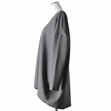 boat neck cocoon P/O　GRAY No.3