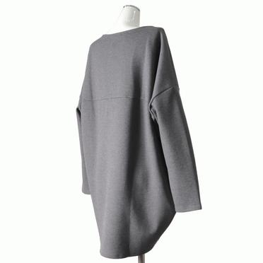 boat neck cocoon P/O　GRAY No.6