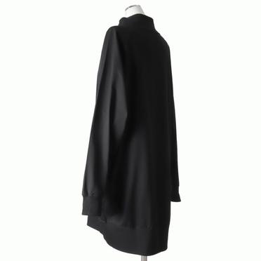 high neck tunic P/O　BLACK No.4