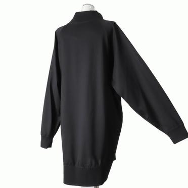 high neck tunic P/O　BLACK No.6