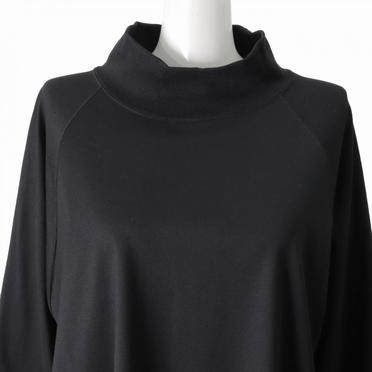 high neck tunic P/O　BLACK No.7