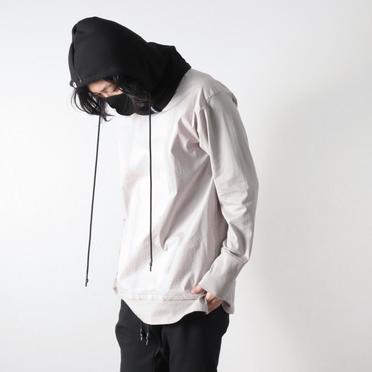 SNOOD HOODIE　BLACK×CB.BLACK No.8