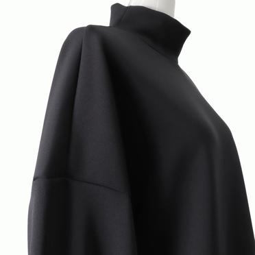 MIDIUMISOLID mock neck P/O　BLACK No.8