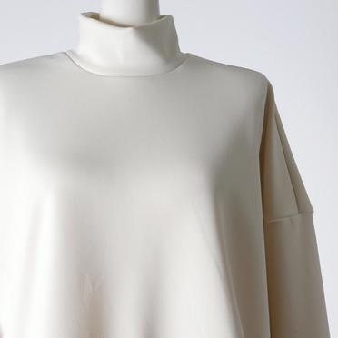 MIDIUMISOLID mock neck P/O　S.BEIGE No.7