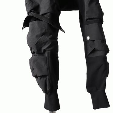 Cargo Sarrouel Sweat Trousers　BLACK No.12