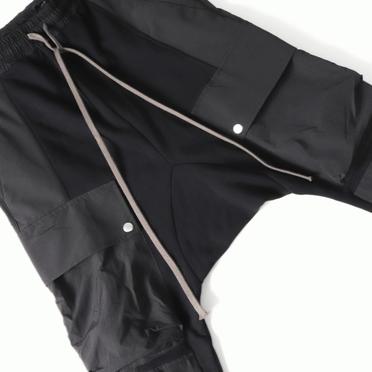 Cargo Sarrouel Sweat Trousers　BLACK No.14