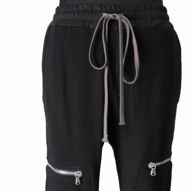 Sweat Slim Trousers　BLACK No.7