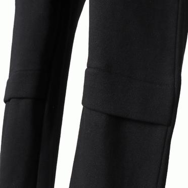 Sweat Slim Trousers　BLACK No.11