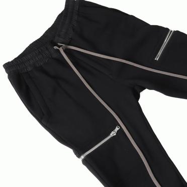 Sweat Slim Trousers　BLACK No.14