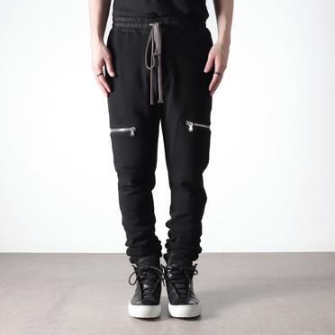 Sweat Slim Trousers　BLACK No.15