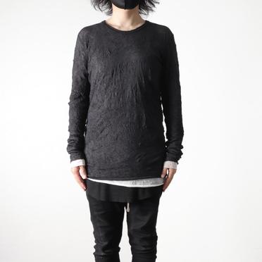 Layered Long Sleeve　BK×WH No.13