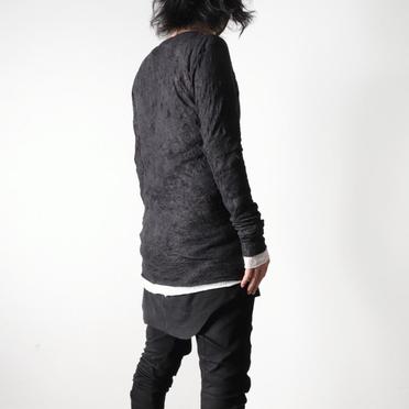 Layered Long Sleeve　BK×WH No.18