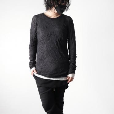 Layered Long Sleeve　BK×WH No.22