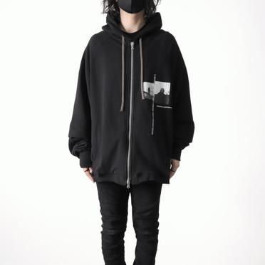 Sweat Big Hoodie　BLACK No.15