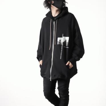 Sweat Big Hoodie　BLACK No.21