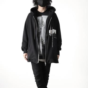 Sweat Big Hoodie　BLACK No.22