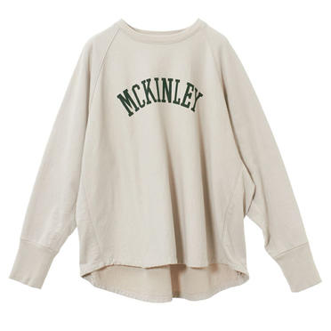 "MCKINLEY"スウェットプルオーバー　L/BEIGE No.1