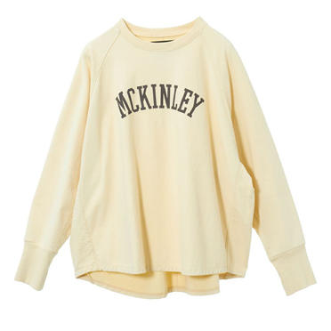 "MCKINLEY"スウェットプルオーバー　YELLOW No.1